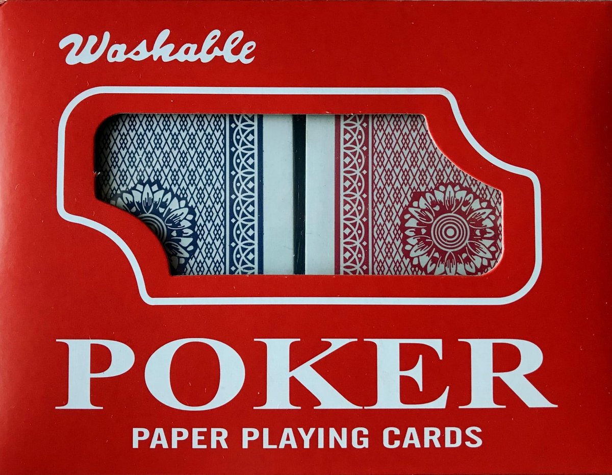 Doodadeals Poker Kaartspel | Poker Playing Cards | 2 decks